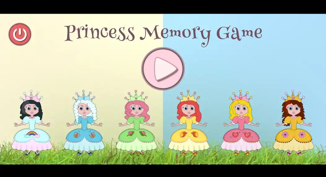 Play Princess Memory Game as an online game Princess Memory Game with UptoPlay