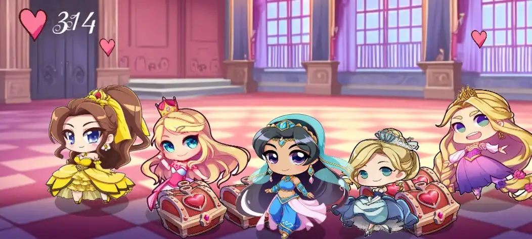 Play Princess Merge Magic as an online game Princess Merge Magic with UptoPlay