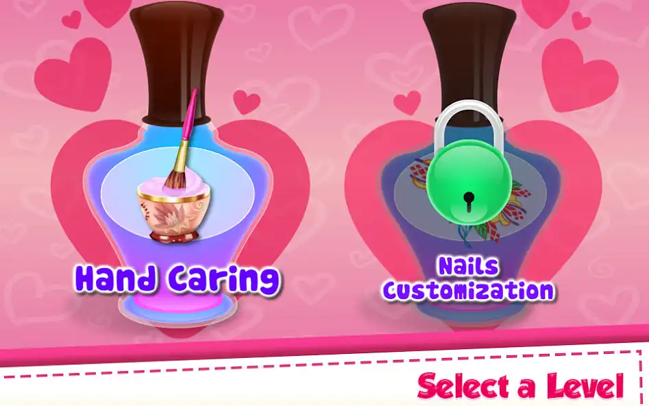 Play Princess Nail Caring as an online game Princess Nail Caring with UptoPlay