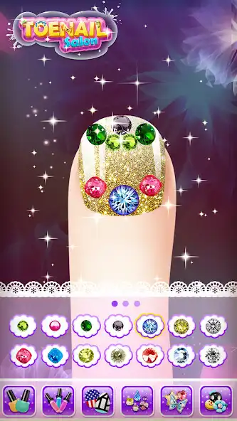 Play Princess Nail Makeup Salon2 as an online game Princess Nail Makeup Salon2 with UptoPlay