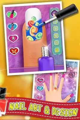 Play Princess Nail Manicure Salon