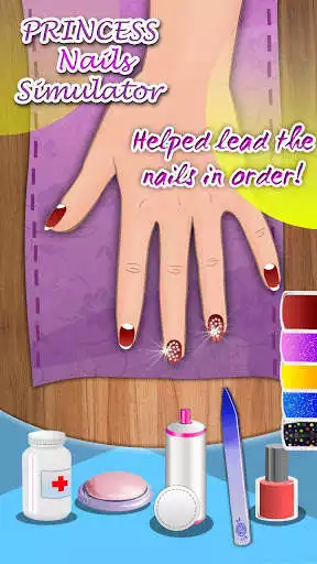 Play APK Princess Nails Simulator  and enjoy Princess Nails Simulator with UptoPlay ru.starapps7.princessnailssimulator