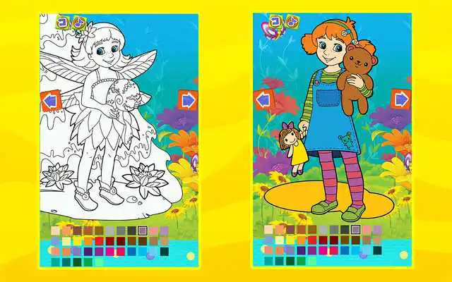 Play Princess Nela Coloring Fun Play Princess Nela Coloring Fun