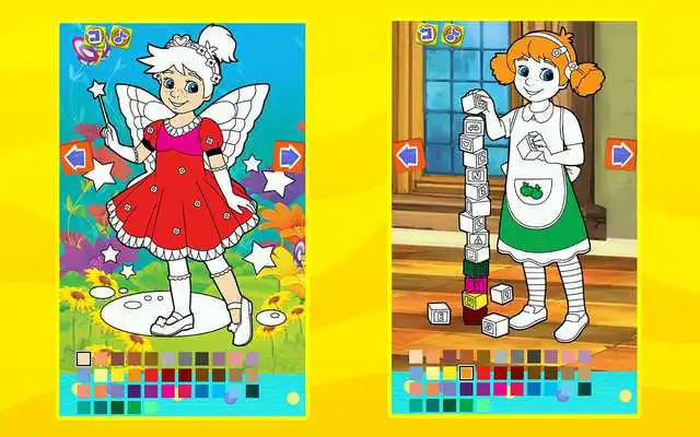 Play Princess Nela Coloring Fun Play Princess Nela Coloring Fun