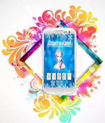 Play Princess Paint Coloring Book.