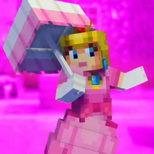 Play Princess Peach mod  minecraft APK