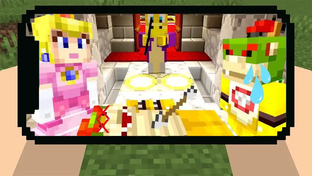 Play Princess Peach mod  minecraft  and enjoy Princess Peach mod  minecraft with UptoPlay