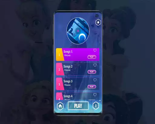 Play Princess Piano Tiles 2020  and enjoy Princess Piano Tiles 2020 with UptoPlay