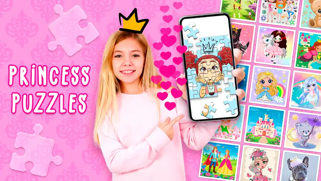 Play Princess Puzzles Games Offline  and enjoy Princess Puzzles Games Offline with UptoPlay
