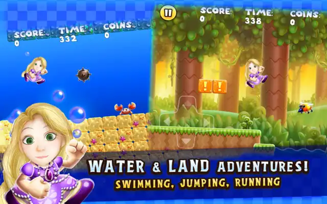 Play Princess Rapunzel Adventures World
