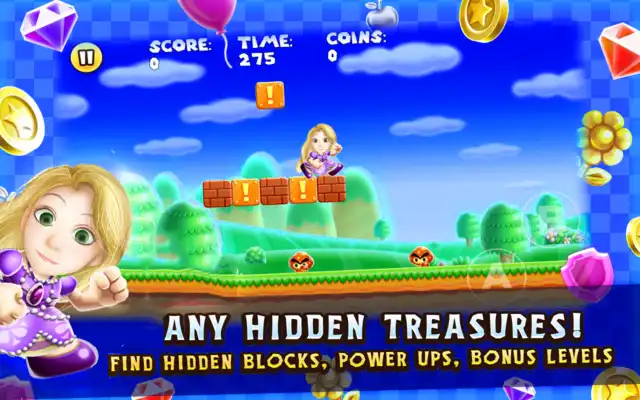 Play Princess Rapunzel Adventures World