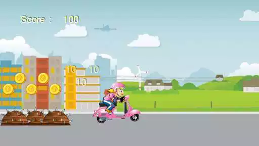 Play APK Princess Ride Motorcycle  and enjoy Princess Ride Motorcycle with UptoPlay com.kgtasarim.VespaRideforPirencess