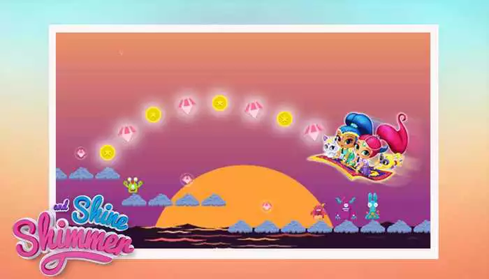 Play Princess Shimmer Flying-Carpet