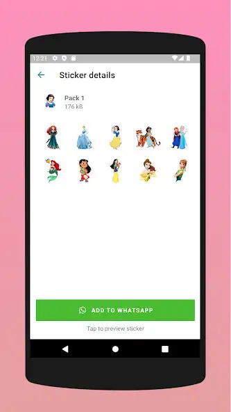 Play Princess Stickers as an online game Princess Stickers with UptoPlay