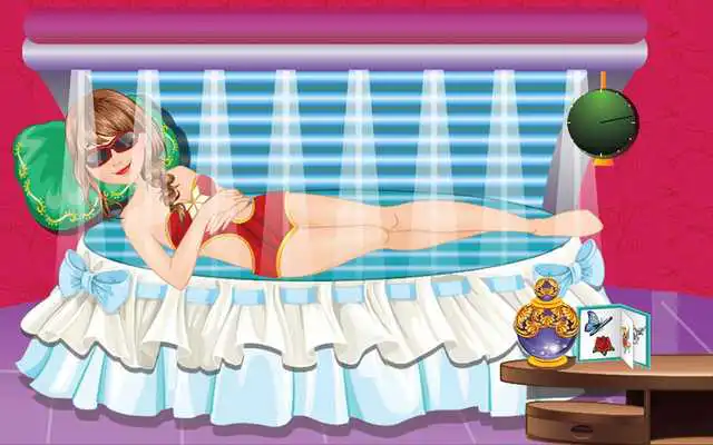 Play Princess Tanning Solarium