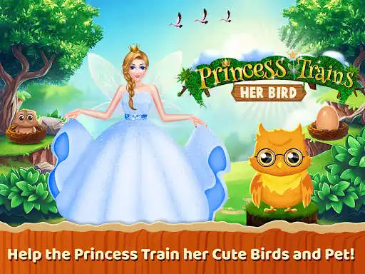 Play Princess Trains her Bird - How to Train a Bird  and enjoy Princess Trains her Bird - How to Train a Bird with UptoPlay