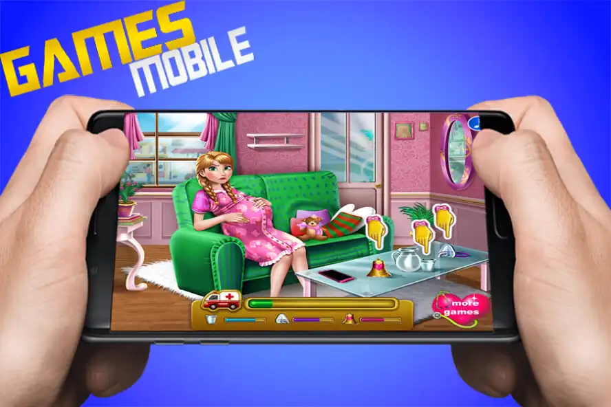 Play princess twins birthday - Mommy Pregnant game as an online game princess twins birthday - Mommy Pregnant game with UptoPlay