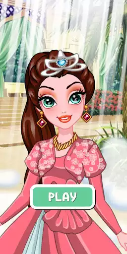 Play princess wedding dress up