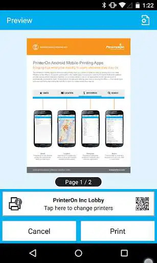 Play APK PrinterOn for Microsoft  and enjoy PrinterOn for Microsoft with UptoPlay com.printeron.droid.phone.intune