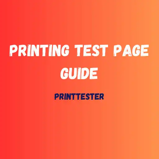 Play Printing test page guide APK