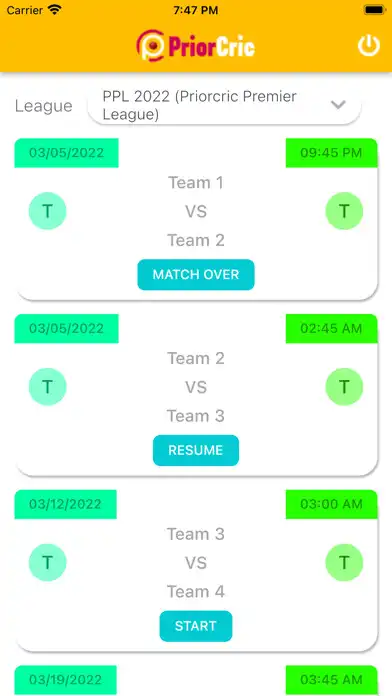 Play PriorCric - Live Scoring App as an online game PriorCric - Live Scoring App with UptoPlay