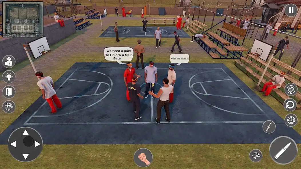 Play Prison Escape Jail Breakout 3D as an online game Prison Escape Jail Breakout 3D with UptoPlay