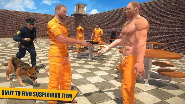 Play Prison Escape Police Dog Chase