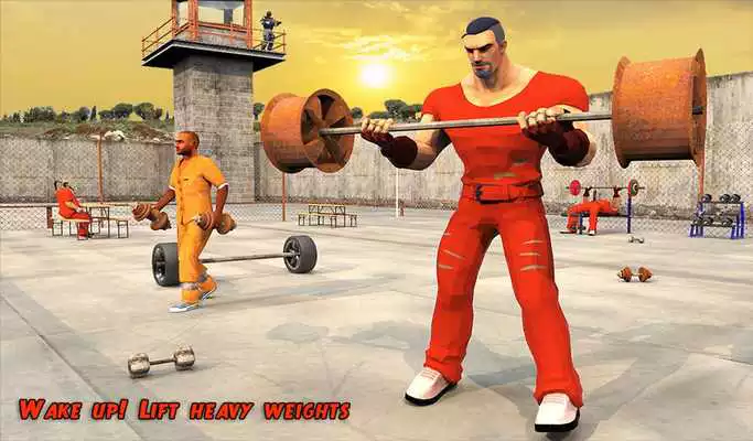 Play Prison Workout Gym 3D: Jail House Equipment