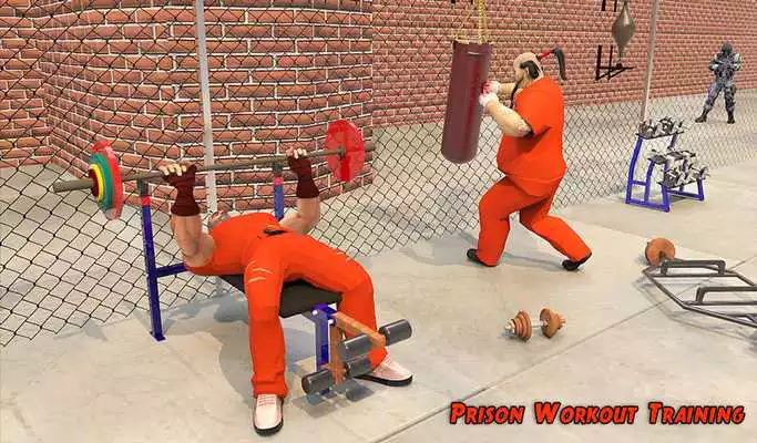 Play Prison Workout Gym 3D: Jail House Equipment