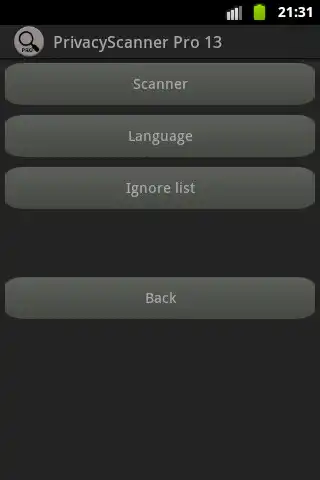 Play Privacy Scanner (AntiSpy) Pro as an online game Privacy Scanner (AntiSpy) Pro with UptoPlay