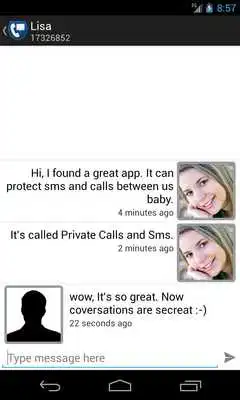 Play Private Calls and SMS Play Private Calls and SMS