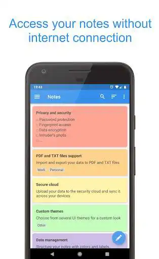 Play Private Notepad - safe notes  and enjoy Private Notepad - safe notes with UptoPlay