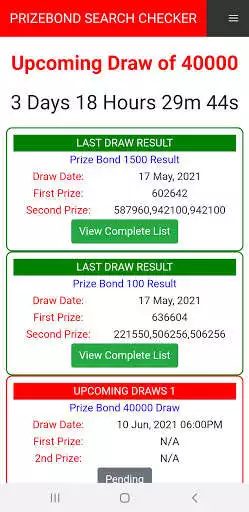 Play PrizeBond Draw Search Checker  and enjoy PrizeBond Draw Search Checker with UptoPlay