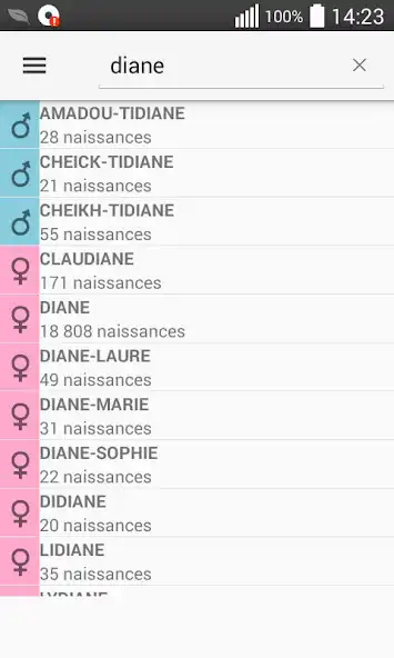 Play Prénoms des Bébés Français  and enjoy Prénoms des Bébés Français with UptoPlay