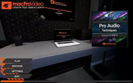 Play Pro Audio Course for Final Cut Pro X by mPV  and enjoy Pro Audio Course for Final Cut Pro X by mPV with UptoPlay