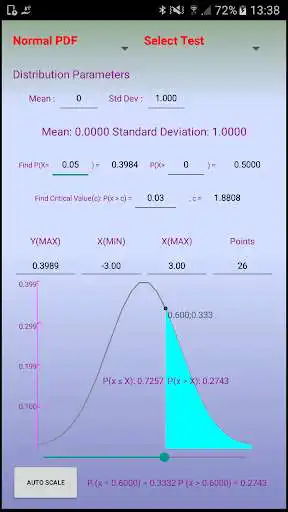 Play APK Probability Hypothesis Test  and enjoy Probability Hypothesis Test with UptoPlay com.ericyf88.stats_free