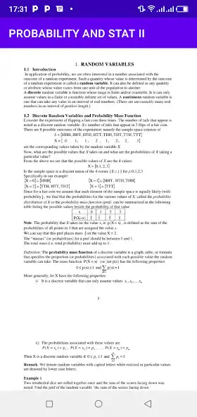 Play Probability  Stat II  and enjoy Probability  Stat II with UptoPlay
