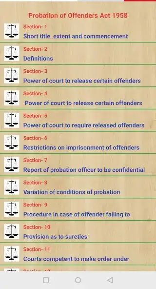 Play Probation of Offenders Act 1958 English Hindi  and enjoy Probation of Offenders Act 1958 English Hindi with UptoPlay