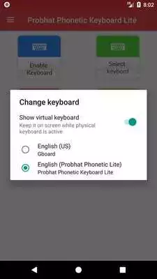 Play Probhat Phonetic Keyboard Lite