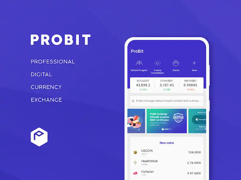 Play ProBit: Buy  Sell Bitcoin. Crypto Exchange  and enjoy ProBit: Buy  Sell Bitcoin. Crypto Exchange with UptoPlay