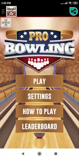 Play Pro Bowling 3D as an online game Pro Bowling 3D with UptoPlay