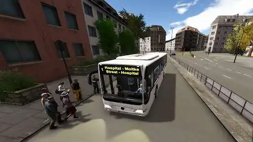 Play Pro Bus Driver Bus Driving in City Simulator 2021 as an online game Pro Bus Driver Bus Driving in City Simulator 2021 with UptoPlay