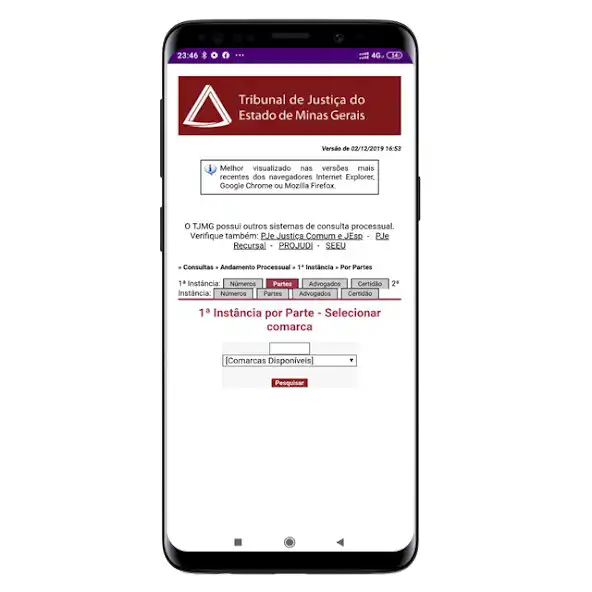 Play Processos 1o Grau TJMG  and enjoy Processos 1o Grau TJMG with UptoPlay