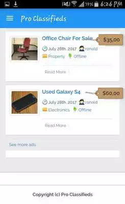 Play Pro Classifieds