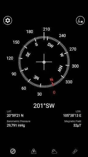 Play Pro Compass - Smart Digital Compass as an online game Pro Compass - Smart Digital Compass with UptoPlay