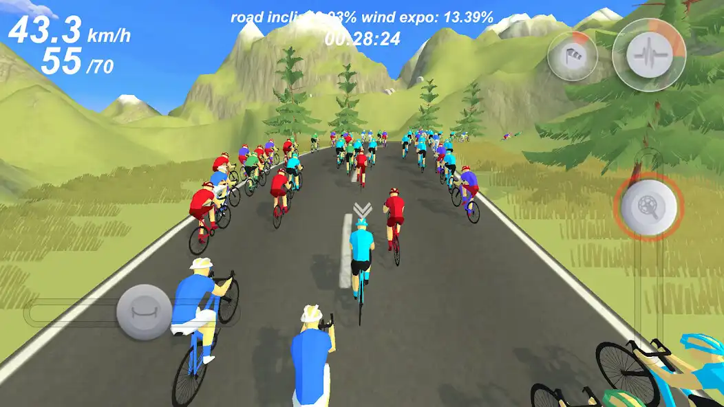 Play Pro Cycling Simulation as an online game Pro Cycling Simulation with UptoPlay