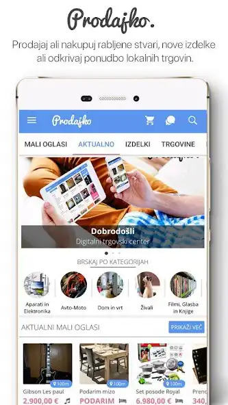 Play Prodajko - nove in rabljene stvari  and enjoy Prodajko - nove in rabljene stvari with UptoPlay