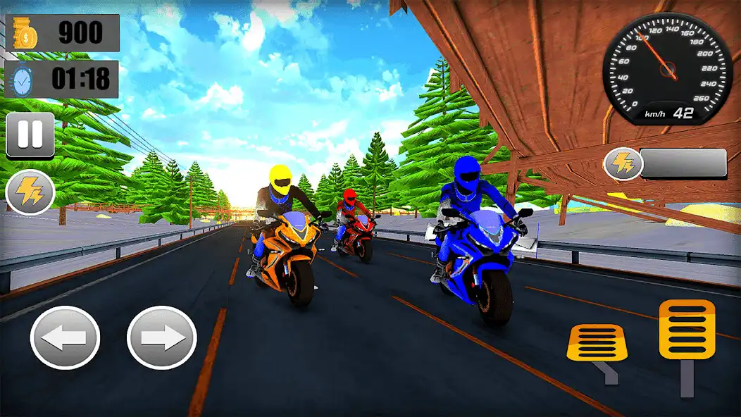 Play Pro Drag Bike Racing Simulator as an online game Pro Drag Bike Racing Simulator with UptoPlay