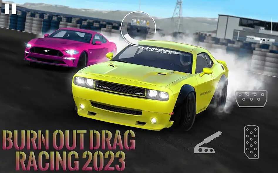 Play Pro Drag Racing 2023: Burnout as an online game Pro Drag Racing 2023: Burnout with UptoPlay