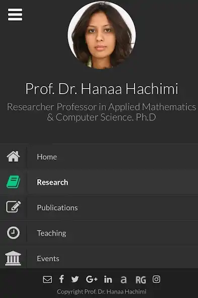 Play Prof. Dr. Hanaa HACHIMI  and enjoy Prof. Dr. Hanaa HACHIMI with UptoPlay
